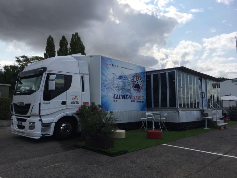 MotoGP at Misano with the Mobile Clinic around the world