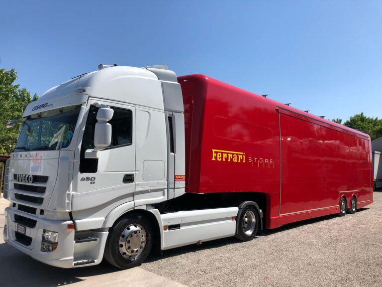Tour throughout Europe for Ferrari Store in 2018